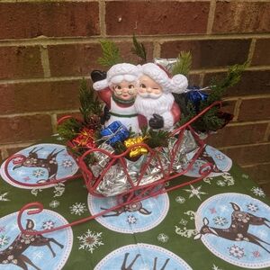 Mr. & Mrs. Claus Sleigh